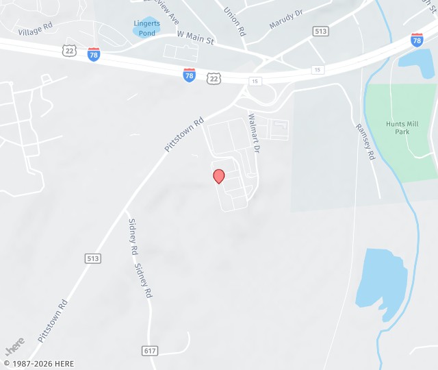 Location Map: 1738 Route 31 North, Suite 214 Clinton, New Jersey 08809